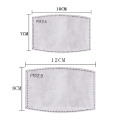 Remplaçable anti-poussière PM 2,5 Filtres à air 3 couches Filtre de tissu de filtre de protection à usage industriel